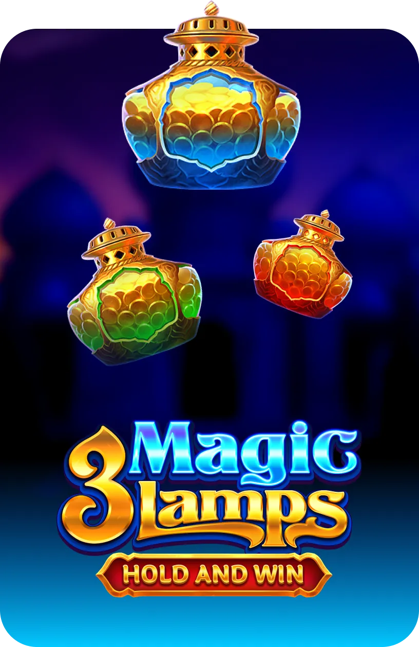 3 Magic Lamps: Hold and Win